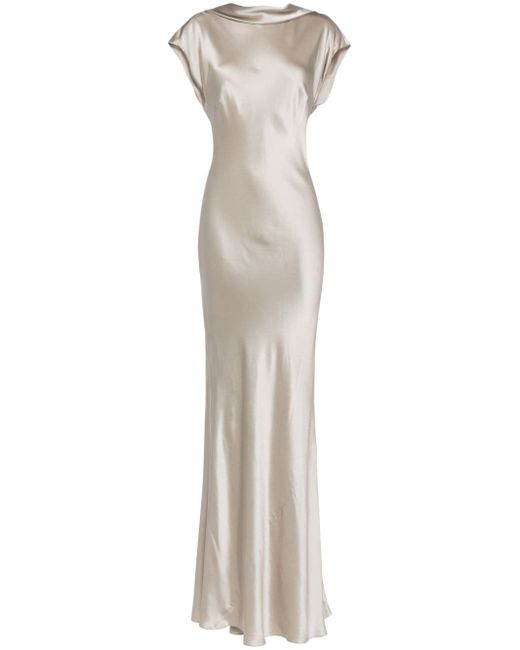 Michelle Mason backless gown