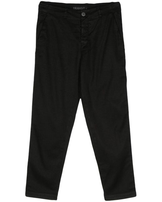Transit twill tapered trousers