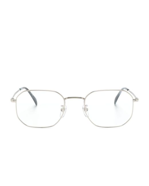 David Beckham Eyewear geometric-frame glasses