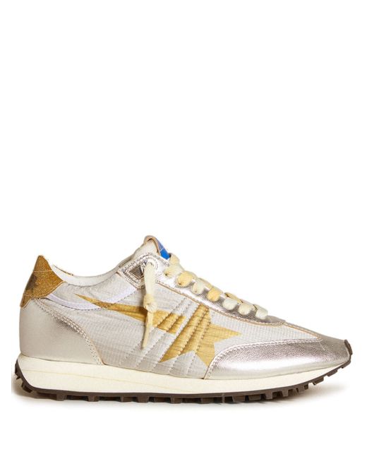 Golden Goose Star Printed Glitter Trainers