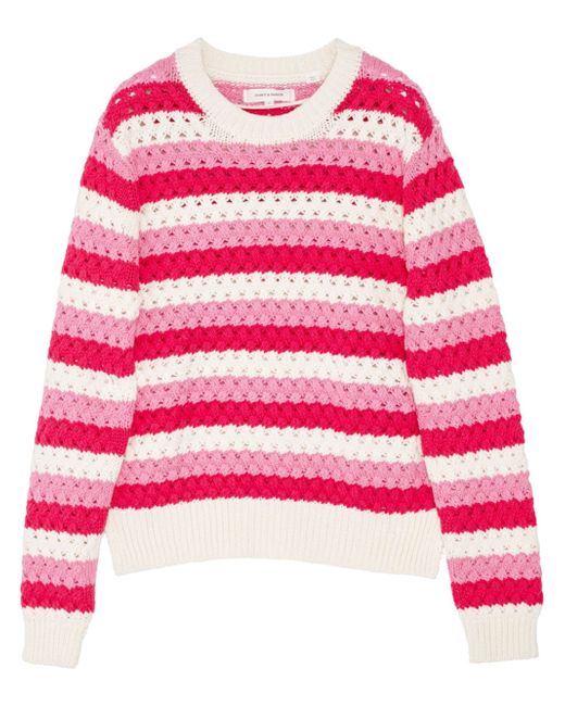 Chinti And Parker crochet-knitted sweater