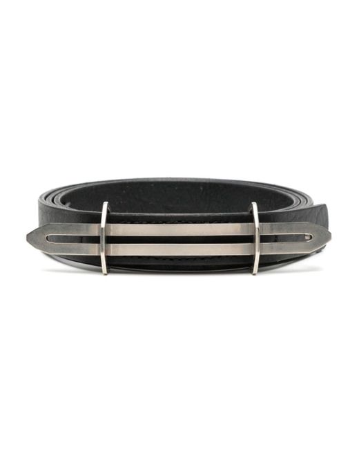 Julius Vector leather belt