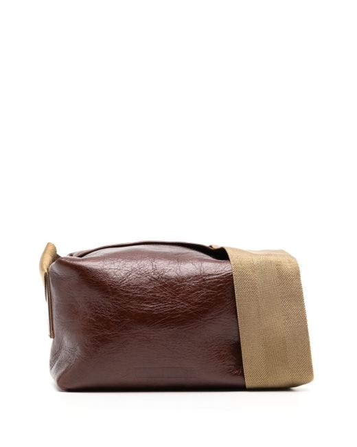 Uma Wang faux-leather shoulder bag