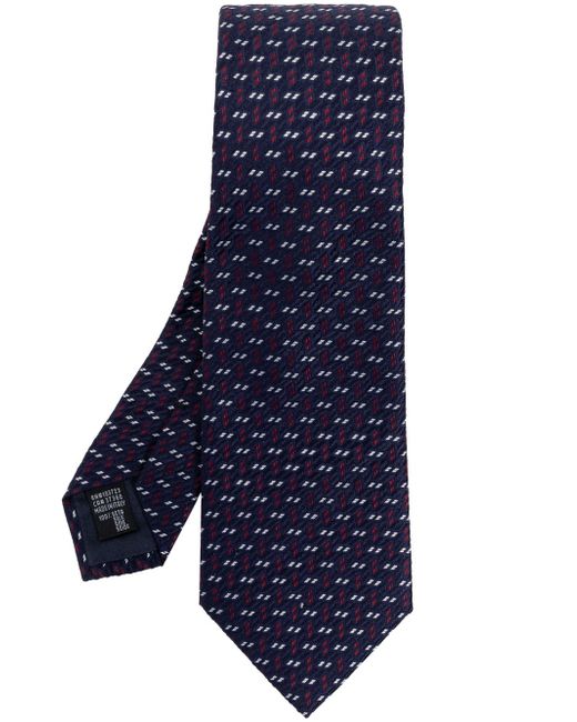 Giorgio Armani jacquard-pattern tie