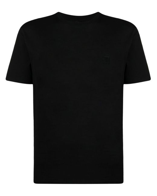 Wooyoungmi embossed-logo cotton T-shirt