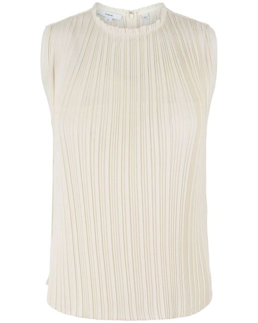 Vince Pleated shell top