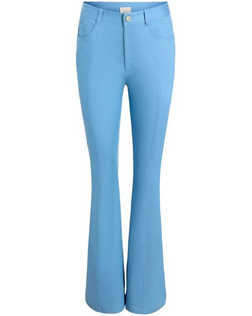 Cinq a Sept high-rise flared jeans