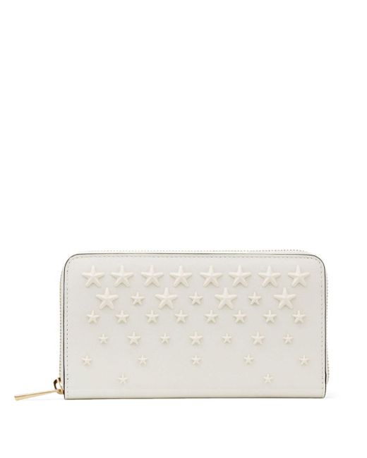 Jimmy Choo Pippa studded leather wallet
