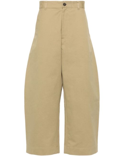 Studio Nicholson wide-leg cropped trousers