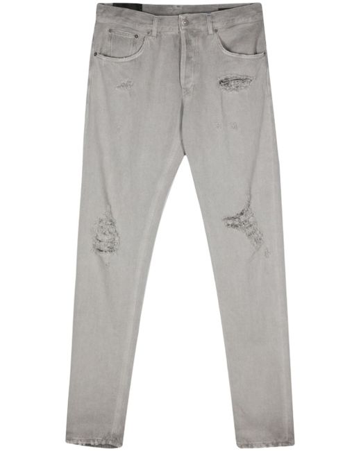 Dondup Dian ripped tapered jeans