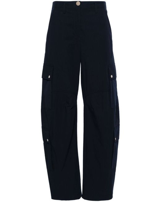 Maje tapered-leg cargo trousers