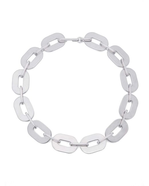 Jil Sander chain choker necklace
