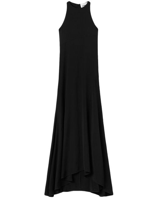 Jil Sander sleeveless panelled maxi dress