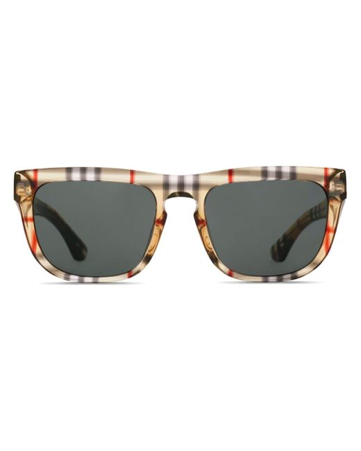 Burberry Vintage Check square-frame sunglasses