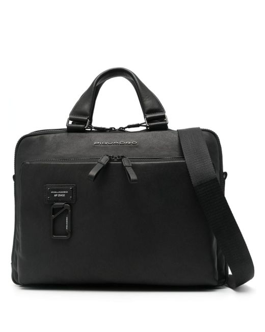 Piquadro leather laptop bag
