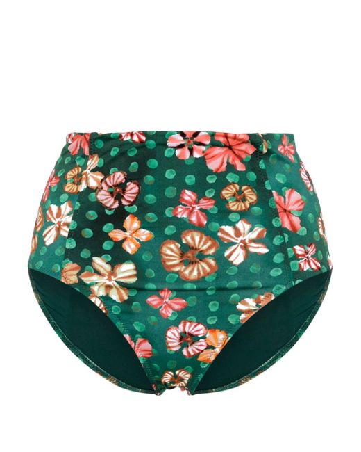 Ulla Johnson Zahara floral-print bikini bottoms