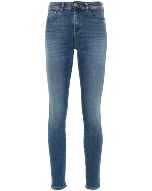 Emporio Armani mid-rise skinny jeans