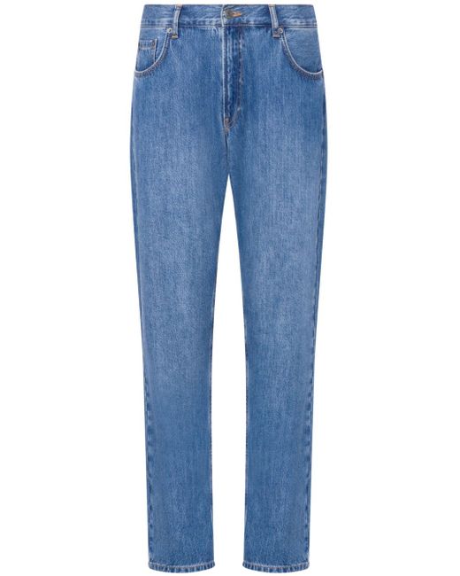 Moschino mid-rise straight jeans