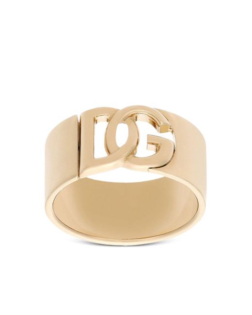 Dolce & Gabbana DG cut-out band ring