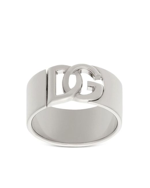 Dolce & Gabbana DG cut-out band ring