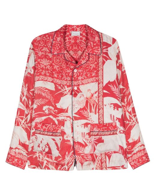 Pierre-Louis Mascia floral-print shirt