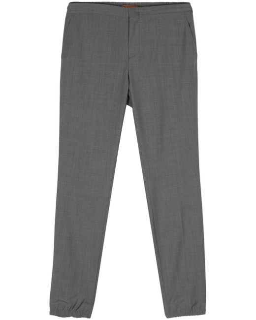 Z Zegna wool tapered trousers