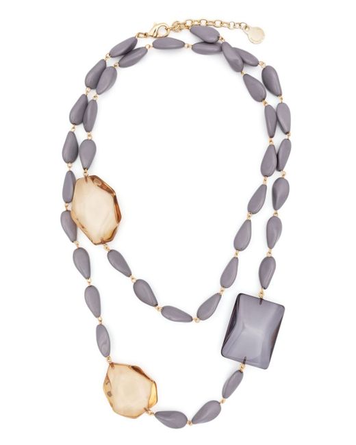 Emporio Armani bead-embellished necklace