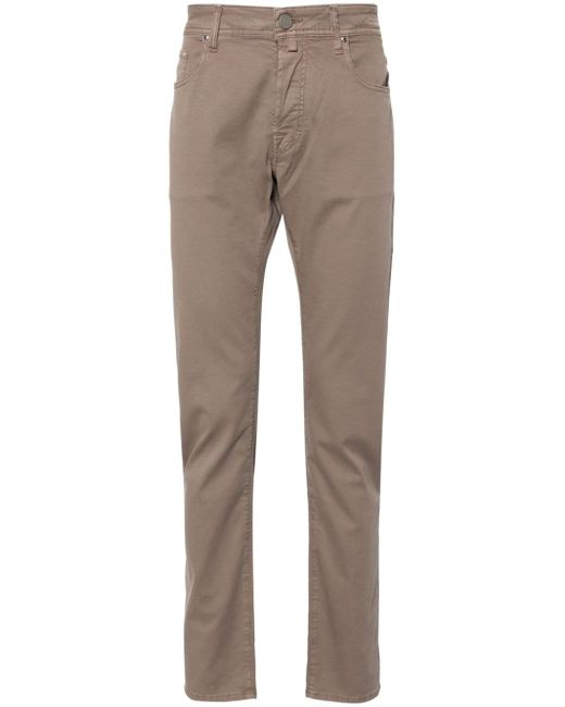 Jacob Cohёn Bard mid-rise slim-fit trousers