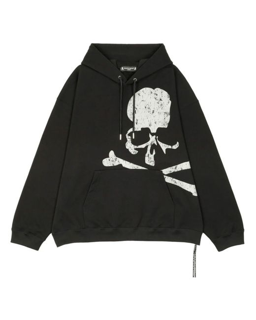 Mastermind Japan skull-print hoodie