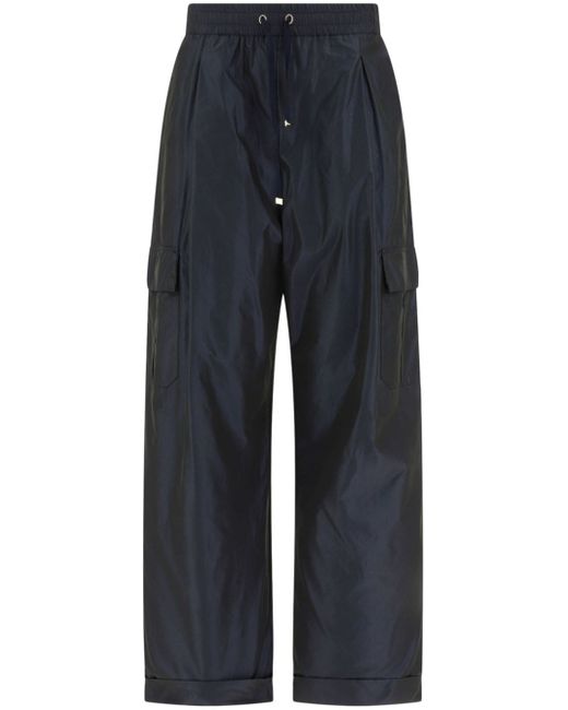 Herno drawstring-fastening trousers