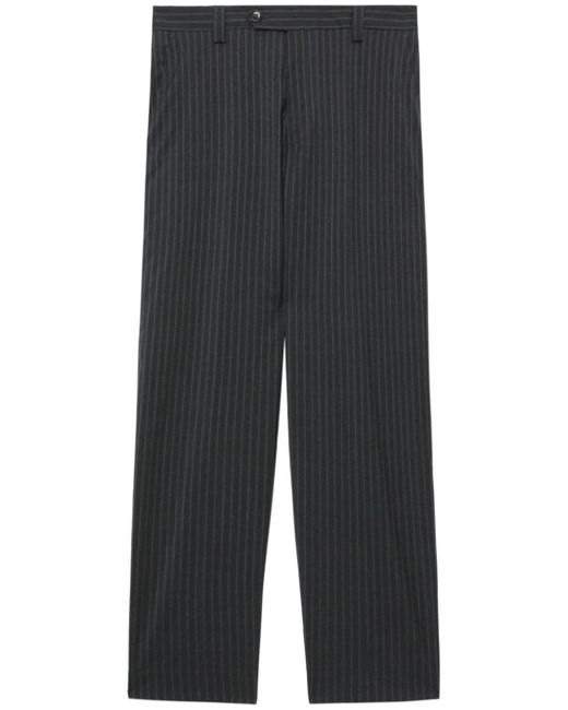 mfpen pinstripe wide-leg trousers