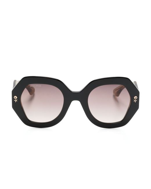 Etro geometric-frame sunglasses