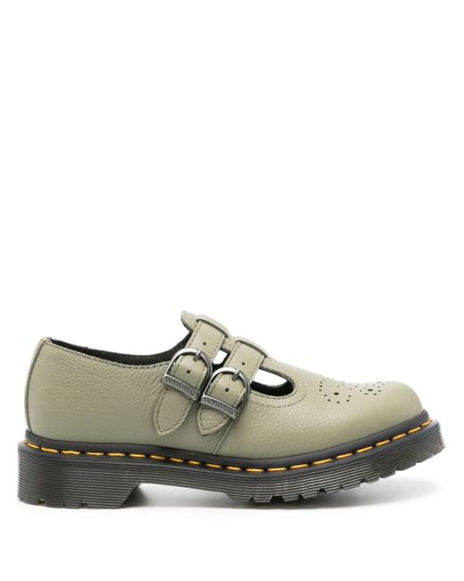 Dr. Martens round-toe leather loafers