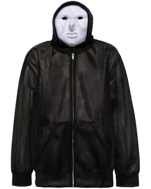 Doublet Transparent Android Trim hoodie
