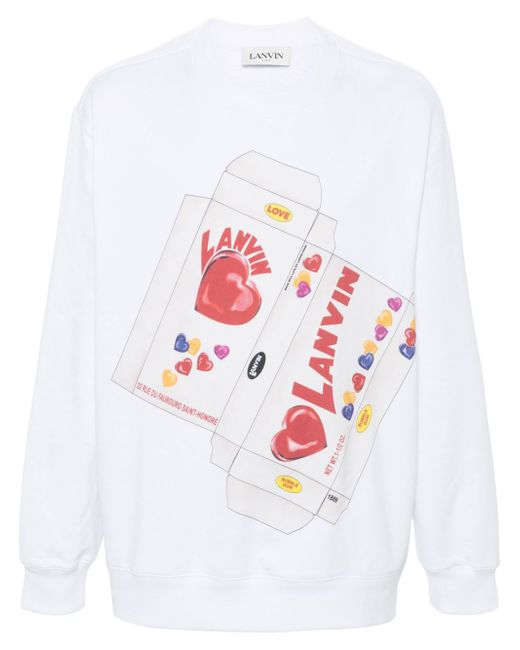 Lanvin graphic-print sweatshirt