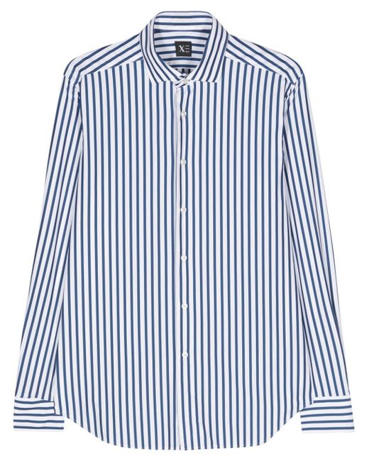 Xacus striped longsleeved shirt