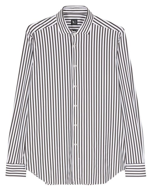 Xacus striped longsleeved shirt