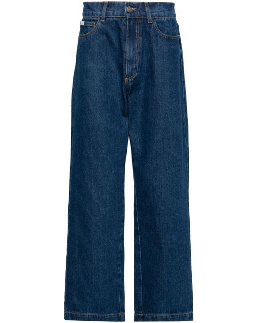Rassvet Typo Classic mid-rise straight-leg jeans