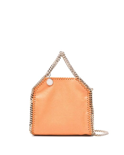 Stella McCartney small Falabella whipstitch-chain tote bag