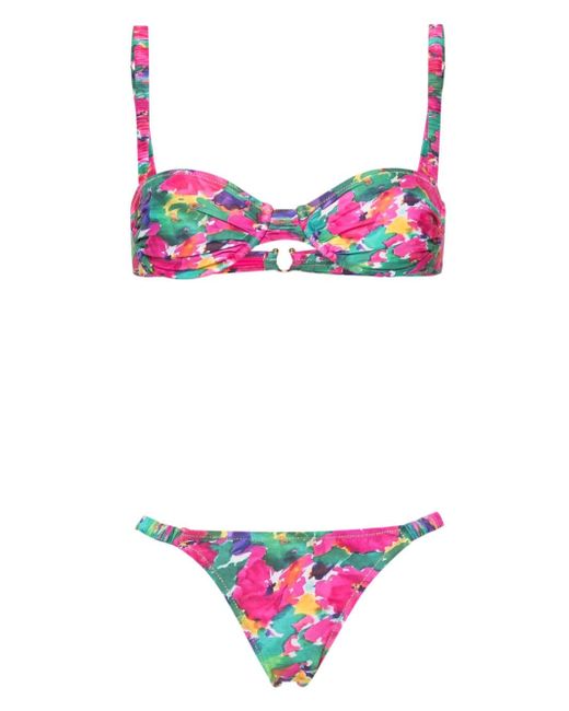 Reina Olga Marti abstract-pattern bikini set