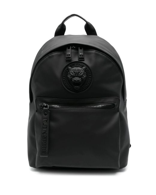 Plein Sport Boston embossed-logo backpack