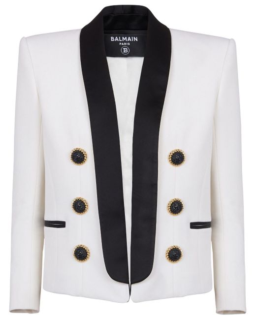 Balmain open-front blazer
