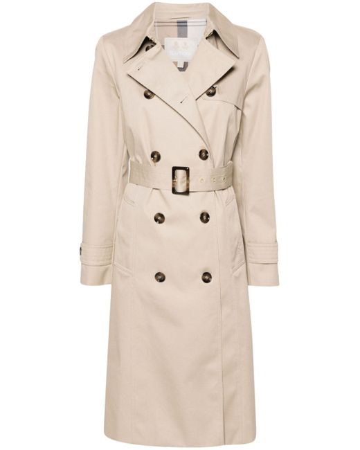 Barbour Greta double-breasted trench coat