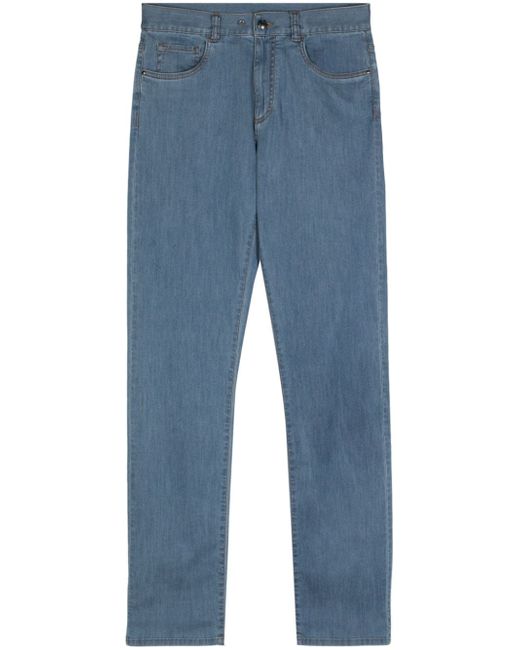 Canali straight-leg jeans
