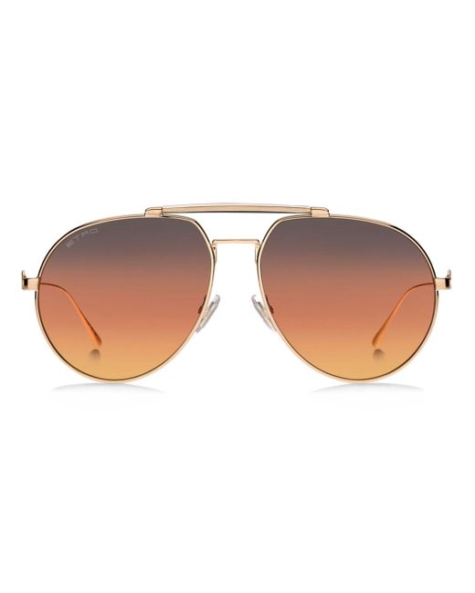 Etro Pegaso pilot-frame sunglasses