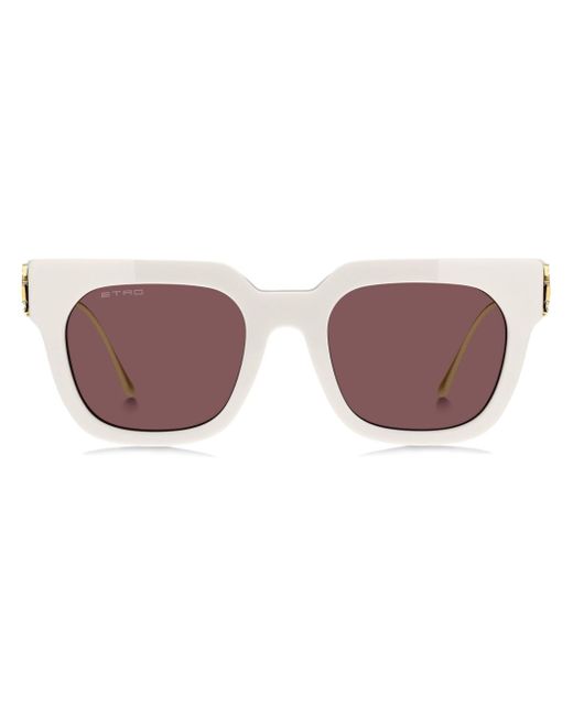 Etro Bold Pegaso square-frame sunglasses