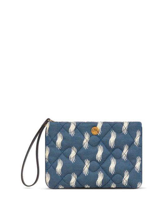 Etro jacquard quilted pouch