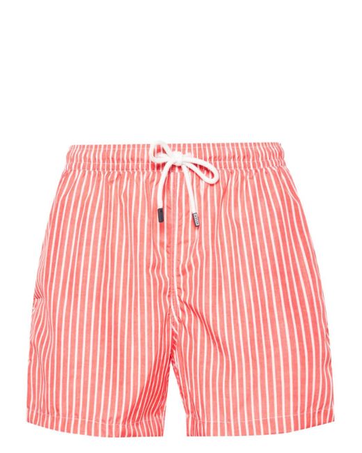 Fedeli Madeira riga-pattern swim shorts