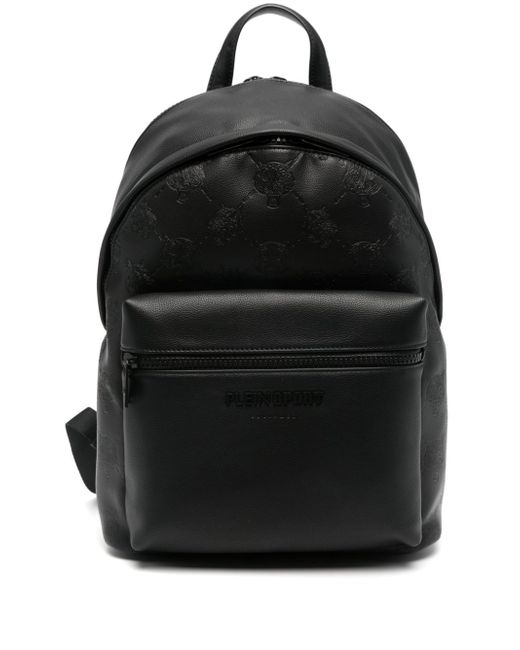Plein Sport Minneapolis logo-debossed backpack