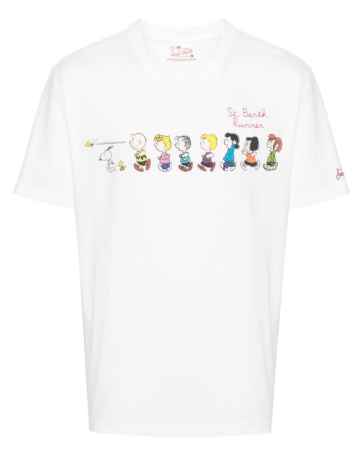 Mc2 Saint Barth x Peanuts cartoon-print T-shirt